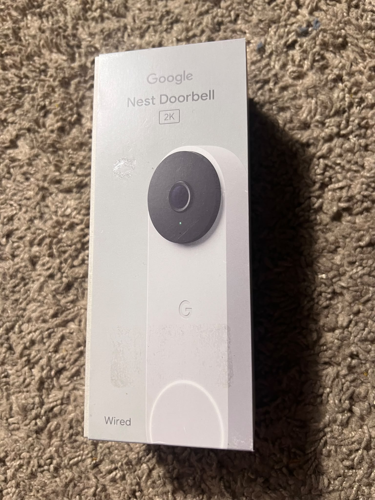 Google Nest Doorbell 2K (3rd Gen) Wired