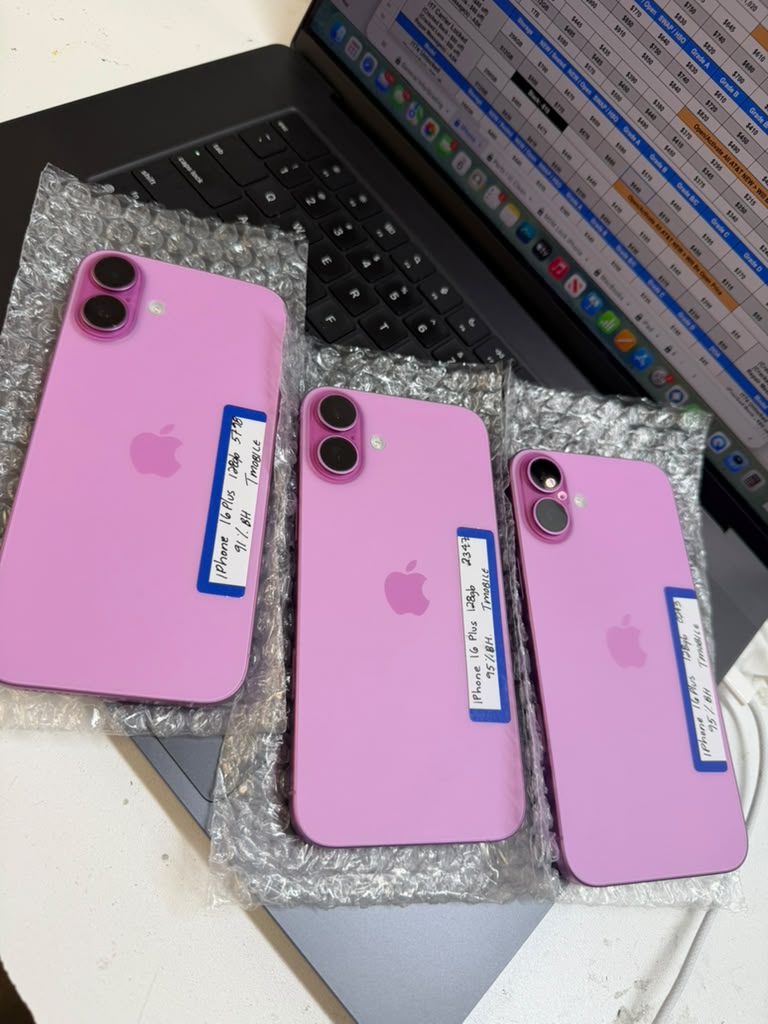 iPhone 16 Plus 128GB Pink