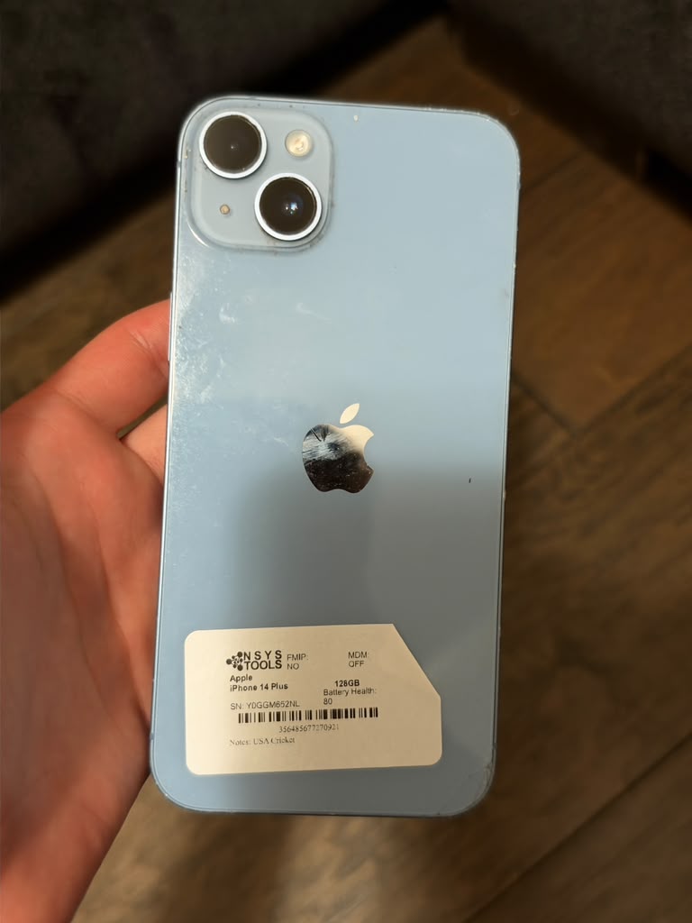 iPhone 14 Plus 128GB Blue Cricket